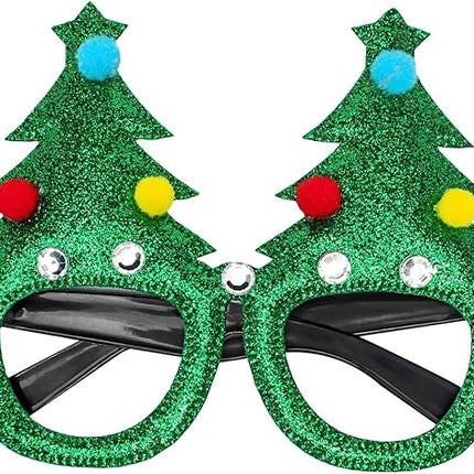 St. Patrick’s Day Party Glasses – Glitter Christmas Frames for Photo Booth Props