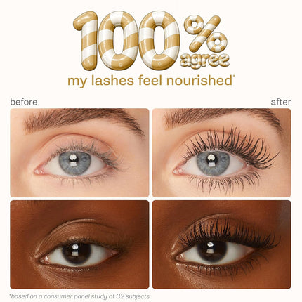 Tartelette XL Tubing Mascara, Peptide Lash Lift, Bold Length & Volume, Smudge-Proof, Vegan
