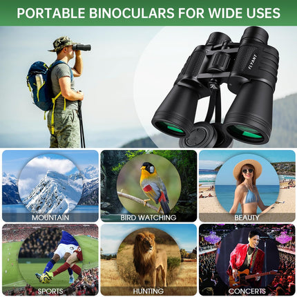 20x50 Binoculars for Hunting, Hiking, Camping and Outdoor Adventures