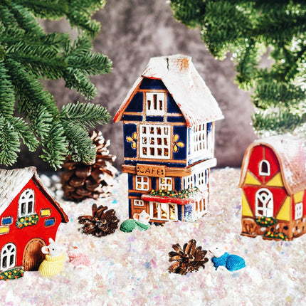 18oz Artificial Fake Snow – Sparkling Twinkle Flakes for Christmas & Winter Displays
