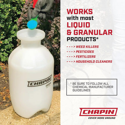 SureSpray Pump Sprayer 1-Gallon – Long Reach Hose, Easy Fill, Adjustable