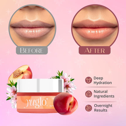 Peach Lip Sleeping Mask – Hydrating & Soothing Treatment for Dry Lips