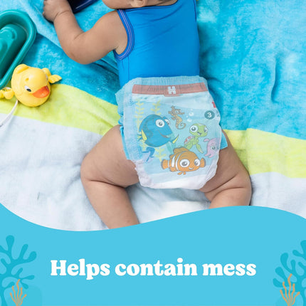 Little Swimmers Disposable Swim Diapers – Size 5-6, 32+ lbs, 17 Count