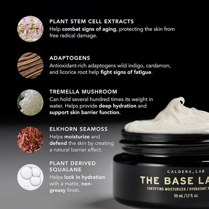 The Base Layer Men’s Natural Face Cream – Organic, Vegan & Antioxidant Protection