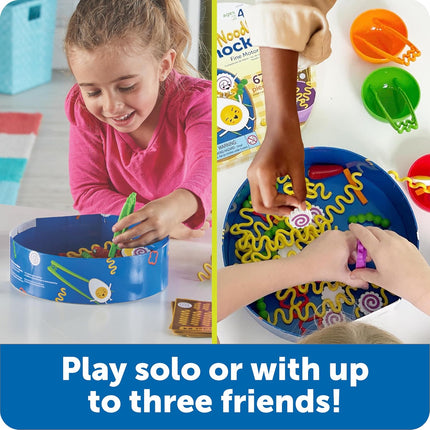 Noodle Knockout! Fine Motor & STEM Math Game for Kids Ages 4+