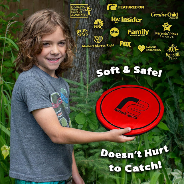 Soft Flying Disc for Kids – Floating Beach & Pool Toy for Outdoor Fun