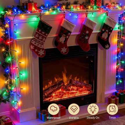 Battery LED Christmas Fairy Lights 9.8ft – Waterproof Indoor & Outdoor