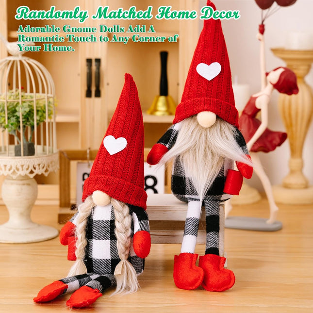 2PCS Christmas Gnomes Home Decor – Cute Fall & Holiday Decoration for Room