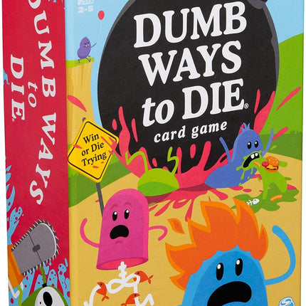 Dumb Ways to Die Card Game Survival Strategy Game for Ages 12+ 2-5 Players