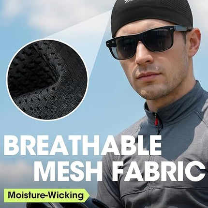 3 Pack Cooling Skull Cap for Men Women Sports Helmet Liner Beanie