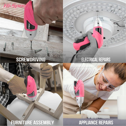 USB Rechargeable Electric Screwdriver Set – 27pcs Compact Power Tools