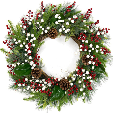 32PCS Christmas Red Berry Stems – 6.5" Artificial Picks for Winter Decor