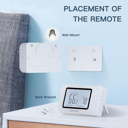 Smart Wireless Thermostat Plug for Accurate Home Temperature Control