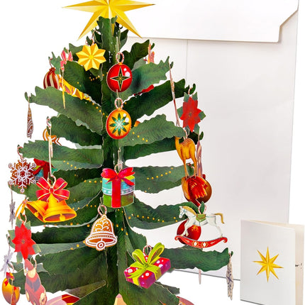 3D Pop Up Christmas Cards – DIY Holiday Greeting Cards with Envelopes