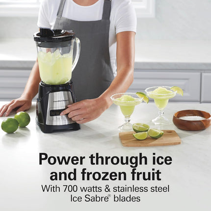 Power Elite Wave Action Blender 700W 40oz Glass Jar Smoothie Maker