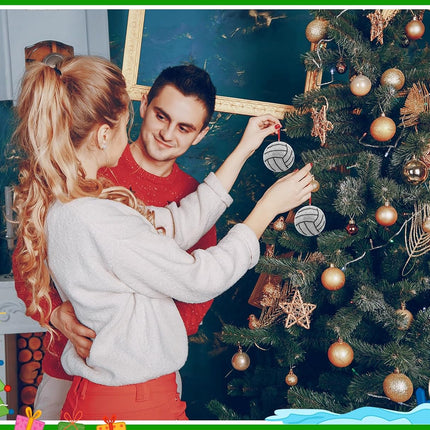 Volleyball Tree Ornament – Christmas Decoration for Volleyball Fans