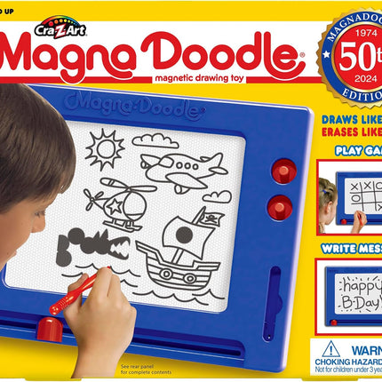 Retro Magna Doodle Magnetic Drawing Board Classic Toy for Kids Ages 3+