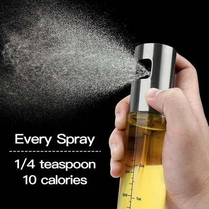 2 Pack Olive Oil Sprayer Bottles Refillable Cooking Oil Mister for Kitchen