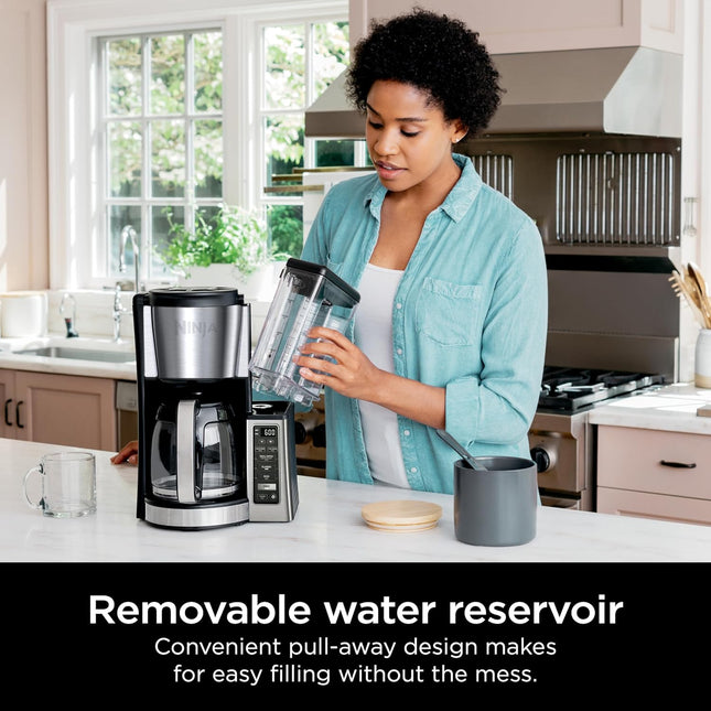 12 Cup Programmable Coffee Brewer 2 Brew Styles with 60oz Water Reservoir