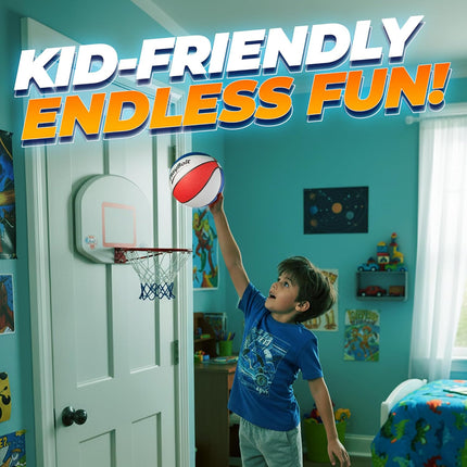3 Pack Size 3 Mini Basketball Set with Pump for Kids Indoor Outdoor Play