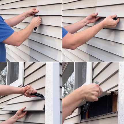 7 Inch Vinyl Siding Removal Tool – Heavy Duty Steel for Siding Repair & Installation