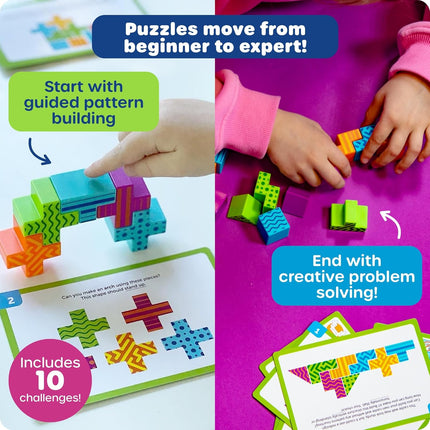 STEM Explorers Brainometry 3D Puzzle Game for Kids Travel & Learning