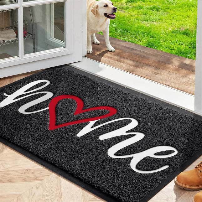 Welcome Door Mat – Heavy-Duty, Non-Slip Indoor & Outdoor Mat for Home Entrance (30"x17.5")