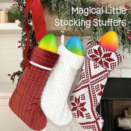 Christmas Stocking Stuffers for Kids – 6-Pack Christmas Hatching Eggs, Great Gifts for Grandkids