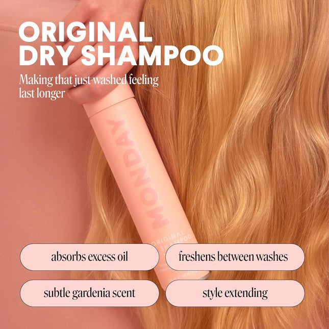 ORIGINAL Dry Shampoo with Keratin – Oil Absorbing, All Hair Types, 200 mL