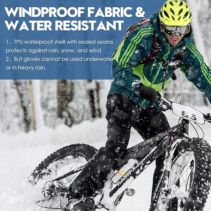 Winter Gloves for Men & Women – 3M Thermal, Touchscreen, Anti-Slip