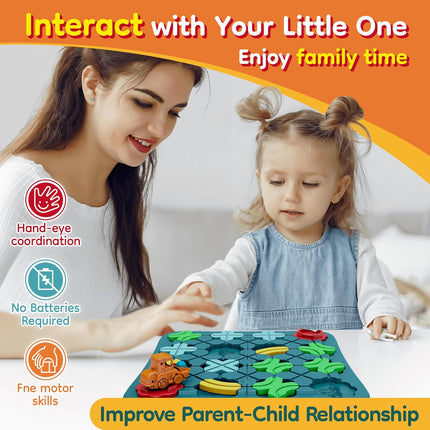 Kids STEM Logic Game – Road Builder Brain Teaser Puzzle for Ages 3–7