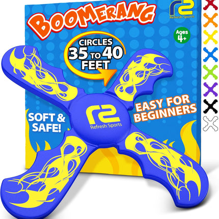 Fun Boomerang for Kids – Soft Outdoor Toy, Best Gift for Ages 6–12