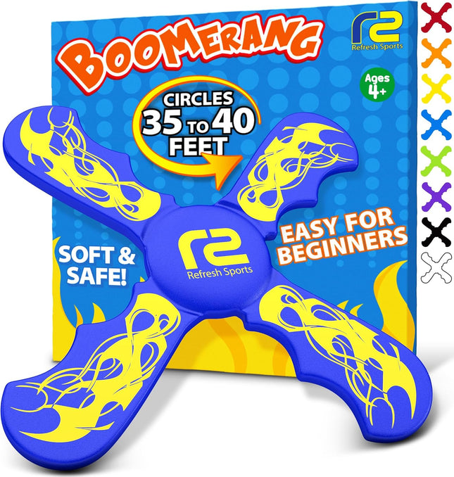 Fun Boomerang for Kids – Soft Outdoor Toy, Best Gift for Ages 6–12