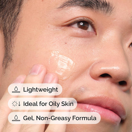 Natural Moisturizing Factors + Beta Glucan Gel Moisturizer, Lightweight Hydration 3.4oz