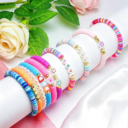 Beaded Bracelets for Teen Girls & Women – Preppy, Beach Style Gifts