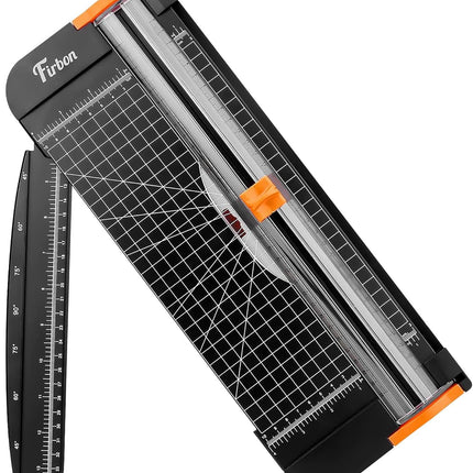 A4 Paper Cutter 12 Inch Titanium Paper Trimmer with Safety Guard & Ruler