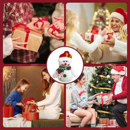 1PC Snowman Xmas Ornament – Hanging Decoration for Tree, Party & Home