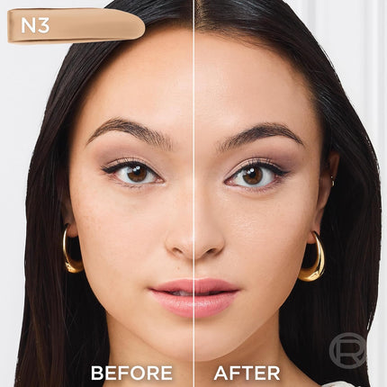 Medium Coverage True Match Foundation – Blendable Liquid Makeup, 1 fl oz
