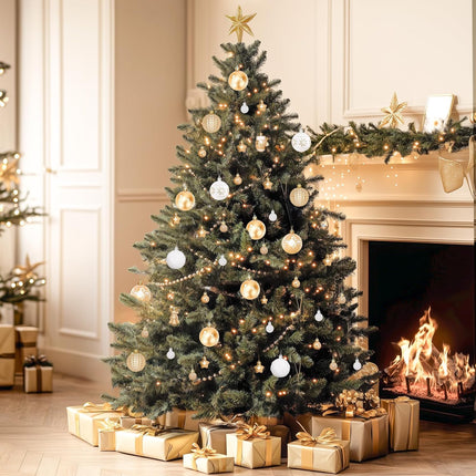 42 Pcs Shatterproof Christmas Ball Ornaments for Tree and Holiday Decor