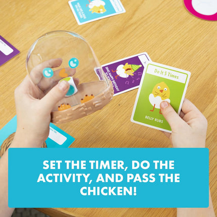 Kittens Hurry Up Chicken Butt, Quick 2-Minute Card Game for Kids 4+