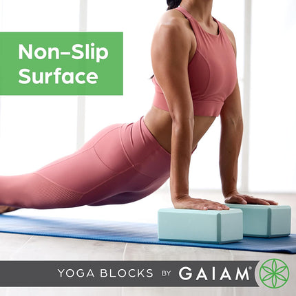 Yoga Block – Non-Slip EVA Foam, Supportive, Latex-Free, Soft & Durable