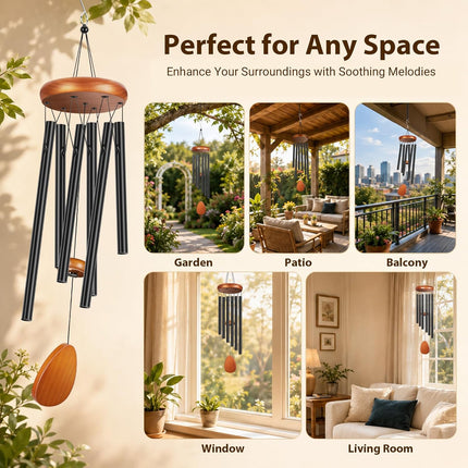 Wind Chimes for Outside House New Home Gift Garden Hanging Decoration