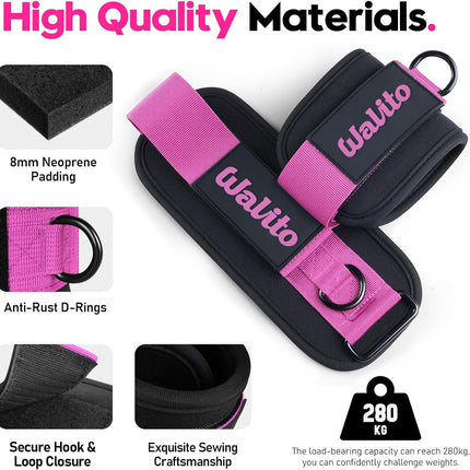 Ankle Strap Resistance Bands for Women Men Lower Body Exercise Fitness