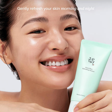 Green Plum Refreshing Cleansing Gel 100ml, Deep Pore Facial Cleanser, Korean Skincare