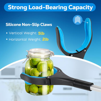 Extra Long Grabber Reacher – 32" Foldable Gripper for Trash, Recovery & Gifts