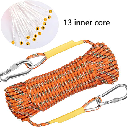 Static Climbing Rope 10M-352M for Rock Climbing, Rescue & Outdoor Use