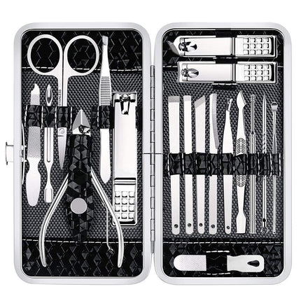 Nail Clippers Set – Professional Manicure & Pedicure Kit with Travel Case