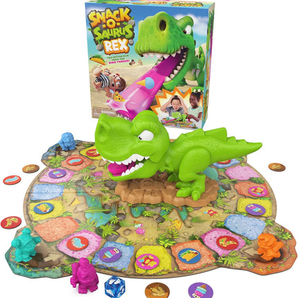Snack-O-Saurus Rex – Interactive Dinosaur Board Game for Kids 5+