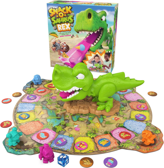 Snack-O-Saurus Rex – Interactive Dinosaur Board Game for Kids 5+