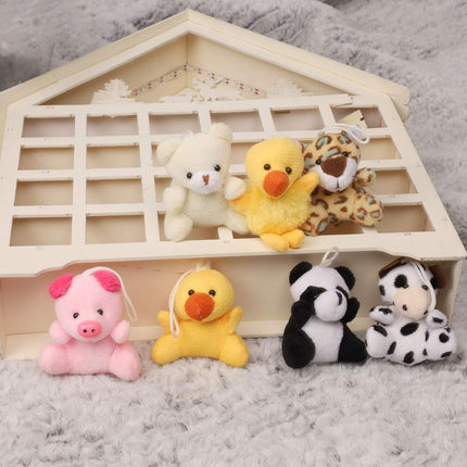 26-Pack Mini Animal Plush Toys – Cute Stuffed Keychains for Kids & Party Favors